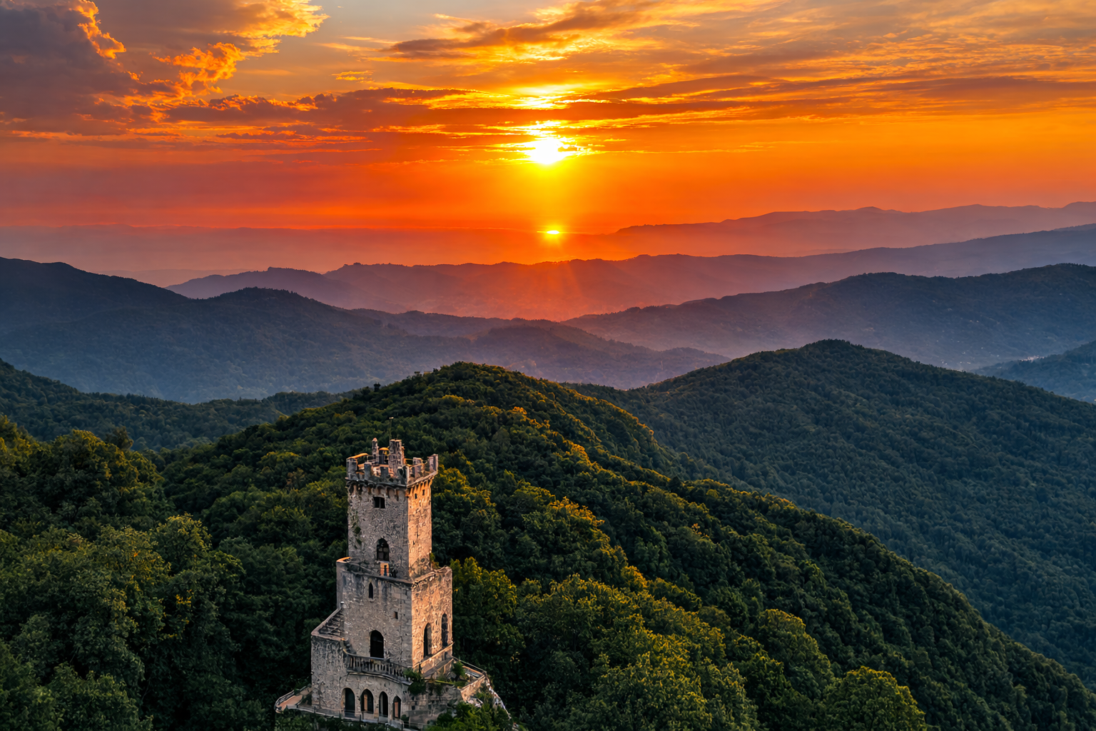 Горная панорама
